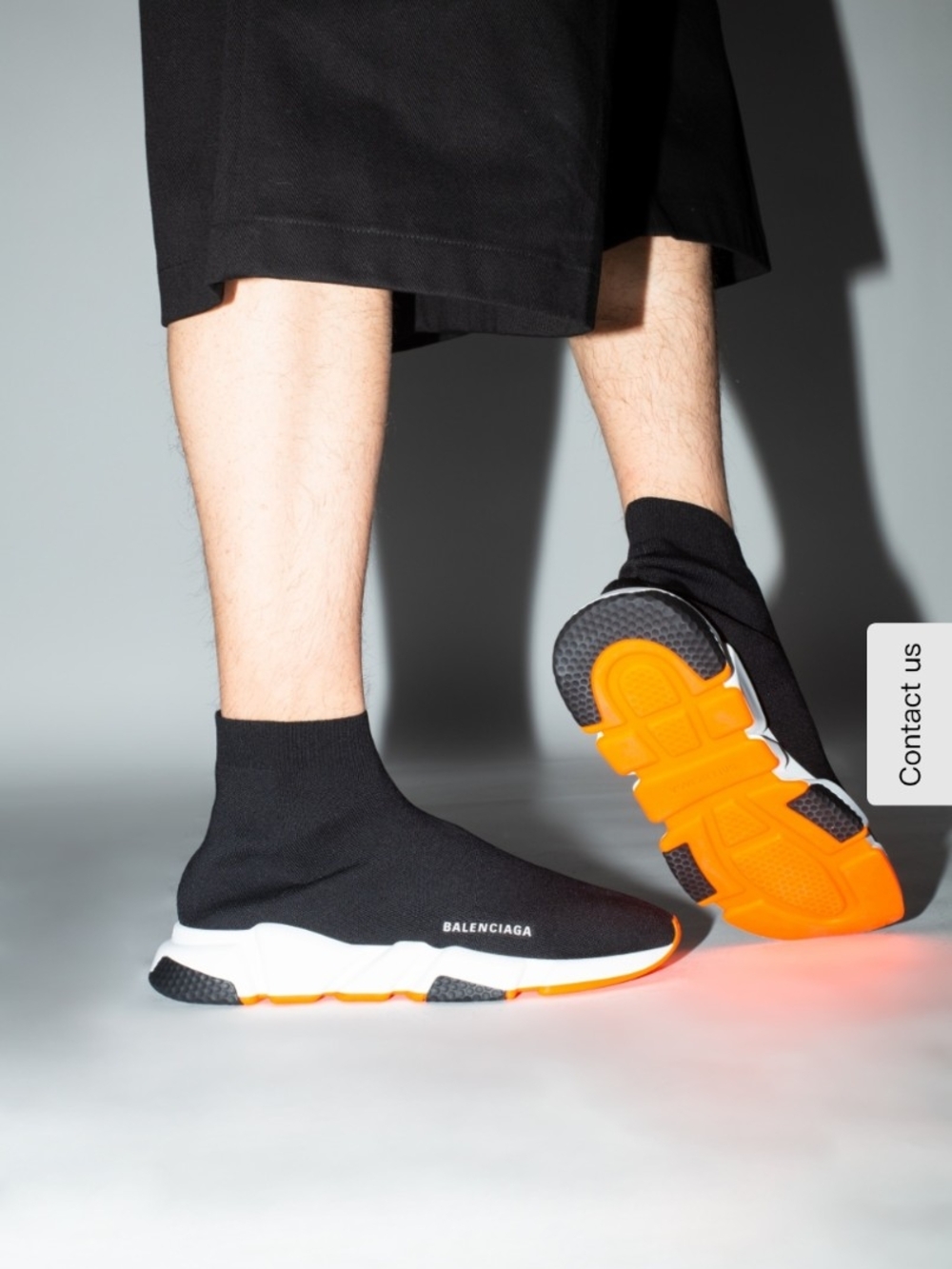 Balenciaga Boots Orange-Soled